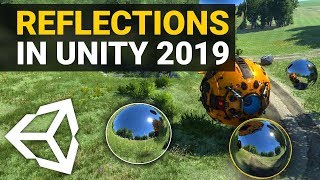 REFLECTION PROBES in Unity 20191  Beginners Guide to Graphics [upl. by Nivk]