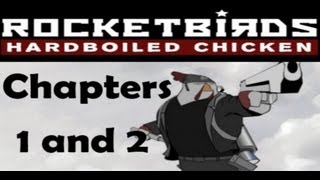 Rocketbirds Hardboiled Chicken Gameplay Chapter 1  2 PC Gamepad [upl. by Llerat]