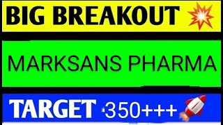 MARKSANS PHARMA SHARE LATEST NEWS TODAYMARKSANS PHARMA SHARE TARGETMARKSANS PHARMA SHARE ANALYSIS [upl. by Prior463]