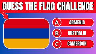 Can You Guess the Country by Its Flag  Ultimate Flag Quiz Challenge 🌍 [upl. by Jaquelyn]