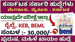 Karnataka jobs [upl. by Suertemed369]