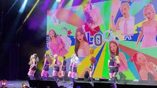 LOONA 이달의 소녀  WOW  20220801 Los Angeles CA  1st World Tour LOONATHEWORLD  4K [upl. by Ahtilat742]