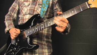 Fender Blacktop Stratocaster HH video review demo Guitarist Magazine HD [upl. by Atinuj]