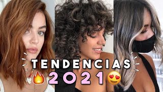 Tendencias de CABELLO Para EL 2021  Cortes Color Tratamientos 😍 [upl. by Sadella]