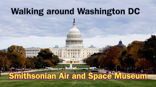 Smithsonian Air and Space Museum  Washington National Mall  Walking Around Washington DC [upl. by Ynna]