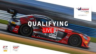 LIVE  Qualifying  Indianapolis 8 Hour IGTC  Fanatec GT America [upl. by Aun]