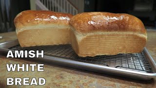 HOW TO MAKE AMISH WHITE BREAD  KITCHENAID PROLINE 7 QT  COOK WITH ME [upl. by Hole872]