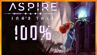 Aspire Inas Tale  Full Game Walkthrough All Achievements [upl. by Stoneham]