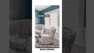 InvisibleTilt™ amp Standard Tilt Norman® Shutters [upl. by Lipscomb920]