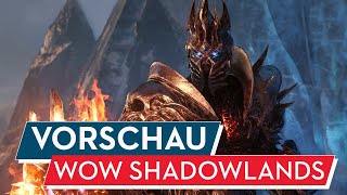 World of WarCraft Shadowlands Vorschau  Preview Endlich ein neues Kapitel [upl. by Olimpia]