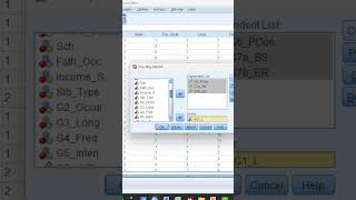 Anova with SPSS Analysis of Covariancespss excel shortsfeeds education [upl. by Martina]