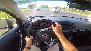 2014 MAZDA CX5  POV Test Drive acceleration 0100 kmh [upl. by Nims]