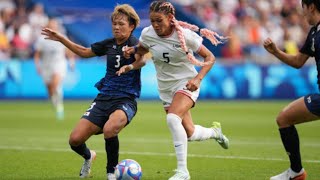 Trinity Rodmans extratime goal sends USWNT to Olympic semifinal after 10 win vs Japan [upl. by Attenahs]