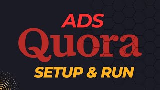 Quora Ads Run amp Setup Bangla [upl. by End]