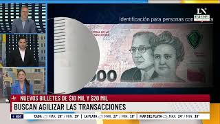 Nuevos billetes de 10 mil y 20 mil en plan de ahorro utilizarán diseños ya existentes [upl. by Safier]