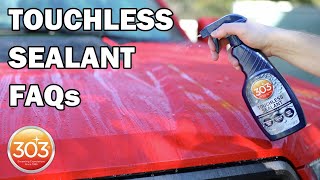 303 Touchless Sealant Frequently Asked Questions [upl. by Atinhoj]