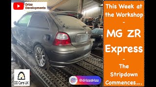 Ive Bought an MG ZR Express Have I Bought a Snotter  This Week at the Workshop [upl. by Anairda]