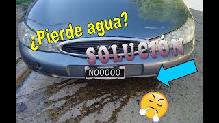 ¿Tu auto pierde Agua  Solución Fácil demostrado [upl. by Yttel267]