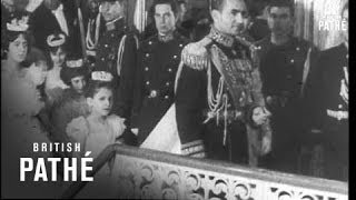 The Wedding Of The Shah Of Iran 1959 [upl. by Ringo]