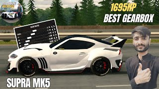 SUPRA MK5 BEST GEARBOX SETTING CAR PARKING MULTIPLAYER NEW UPDATE [upl. by Cappella]