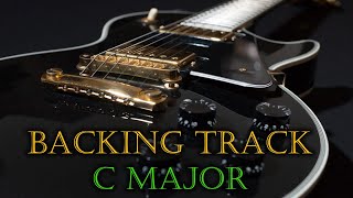 C Major Backing Track  Ballad Rock  71Bpm [upl. by Tsepmet2]