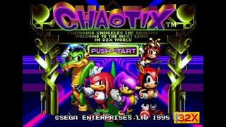 Knuckles Chaotix  Soundtrack  Sega 32x  OST VGM HQ [upl. by Savannah]