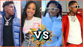 Lil Raspberry Raspberry and Me VS Funny Mike VS NBA Young Boy VS Miya Nevaeh Lifestyle Comparison [upl. by Coco31]