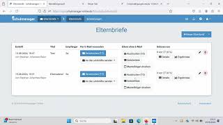 Elternbriefe im Schulmanager Gymnasium Landsberg [upl. by Alaehs]