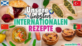 6 schnelle Rezepte aus aller Welt 🤤🍚🥢  Einfache amp beliebte Ideen 🌎 ➡️ Familien Alltag  mamiblock [upl. by Acinoda]