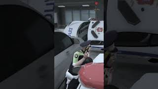 ДПС В ПОГОНЕ ЗА УГНАННОЙ МАШИНОЙ ГАИШНИКА  GTA 5 RMRP  Криминальная Москва [upl. by Cirde]