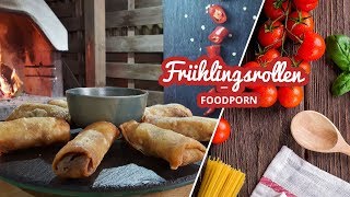 Frühlingsrollen Spring Rolls selber machen [upl. by Nobile865]