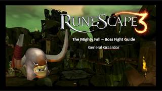 RS3 The Mighty Fall  Graardor Boss Guide 2019 [upl. by Malachi189]