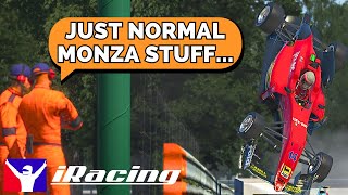 Everyone on iRacing LOSES THEIR MIND at Monza [upl. by Fassold623]