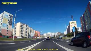 CZ Teplice Ústecký kraj Driving from Train Station to Krupka April 2019 [upl. by Yllek]