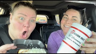 Cook Out Mukbang  With ChelcieLynn [upl. by Patrice62]