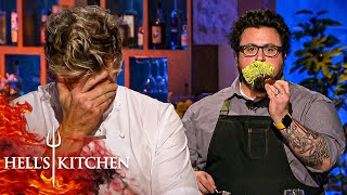 Budget Pasta Challenge Gets Brutally Rated  Hells Kitchen [upl. by Rasaec]