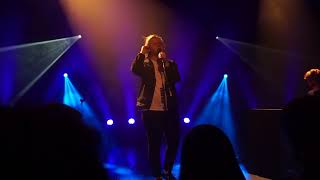 Lewis Capaldi  Lost On You  LIVE  Brussels Belgium [upl. by Annhoj254]