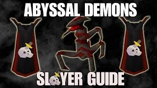 ABYSSAL DEMONS Slayer Guide  Magic Revolution Setup XPHR RuneScape 2014 [upl. by Francklin]