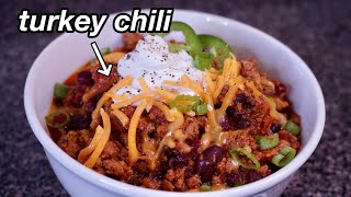 My Favorite Chunky Turkey Chili Recipe [upl. by Orme]