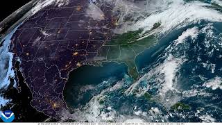 CONUS Oct 14 2024  24 Hour Timelapse [upl. by Shem]