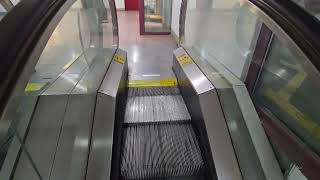 Small Parking Garage Escalators at Galleria Mall in Dallas TX [upl. by Elohcim773]