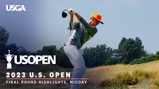 2023 US Open Highlights Final Round Midday [upl. by Roee]