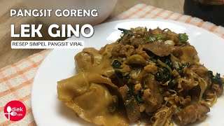 Ini Rahasia Resep Pangsit Goreng Lek Gino yang Istimewa Gak Perlu Antri Lagiii [upl. by Saba]