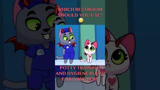 Restroom Choices 🤔 Fun Potty Training amp Hygiene Tips for Toddlers 😻 Purr Purr [upl. by Gilberto534]