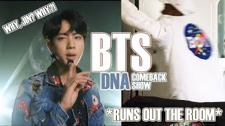 BTS  DNA Comeback Show REACTION JIN WILL BE THE DEATH OF ME 😫🙈😢 [upl. by Sibylle]