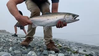 Buzz Bomb Life  Beach Fishing For Coho [upl. by Einahets648]