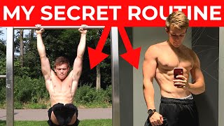 The Secret To How I Got So Much Bigger And Stronger The Past Year  Full Bodyweight Workout Guide [upl. by Geoffry]