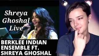 Berklee Indian Ensemble ft Shreya Ghoshal  Aap Ki Nazron Ne Samjha  REACTION  Indi Rossi [upl. by Philipa]