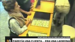 Increíble robo en una joyería  Telefe Noticias [upl. by Sillad695]