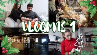 🎄Kalendarze adwentowe amp dekorowanie mieszkania VLOGMAS 1🎄 [upl. by Idnarb]